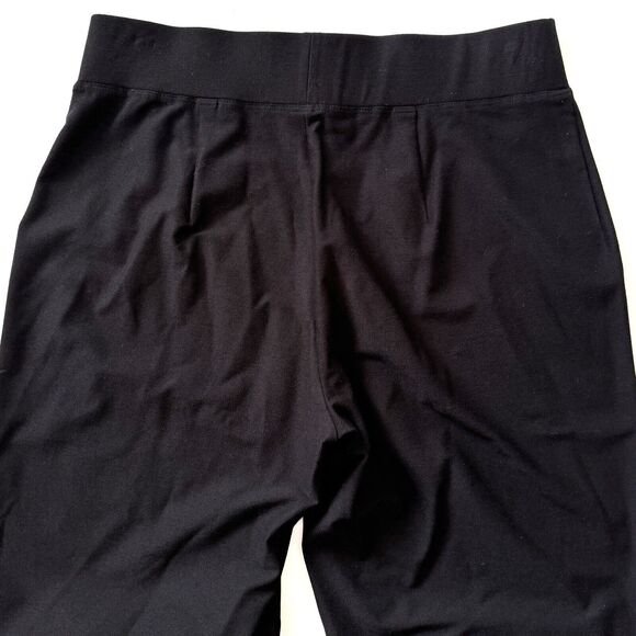 Eileen Fisher Women’s System Washable Stretch Crepe Straight Pant Black - Picture 11 of 11
